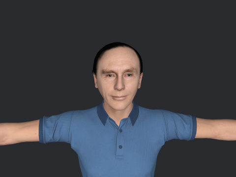 Alec Douglas Home Hyper Realistic Full Body Rigged Character 3Dモデル