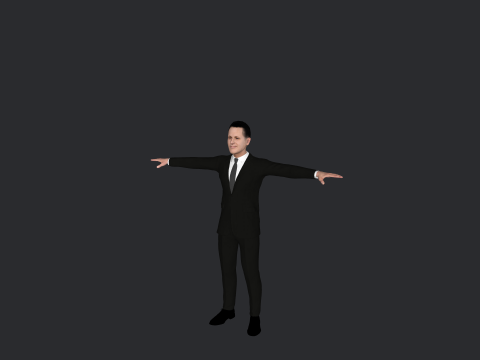 Alejandro Sanz Hyper Realistic Full Body Rigged Character Modello 3D