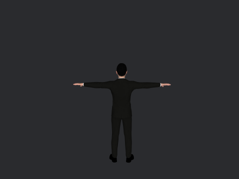 Alejandro Sanz Hyper Realistic Full Body Rigged Character Modello 3D