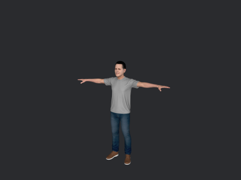Alejandro Sanz Hyper Realistic Full Body Rigged Character Modello 3D