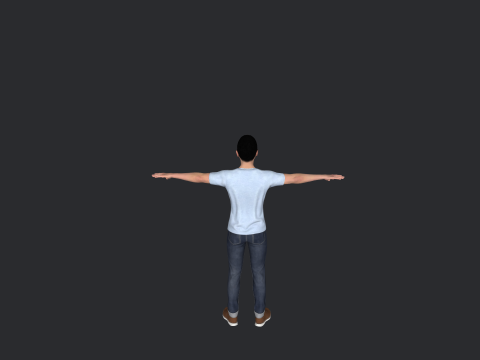Alejandro Sanz Hyper Realistic Full Body Rigged Character Modello 3D