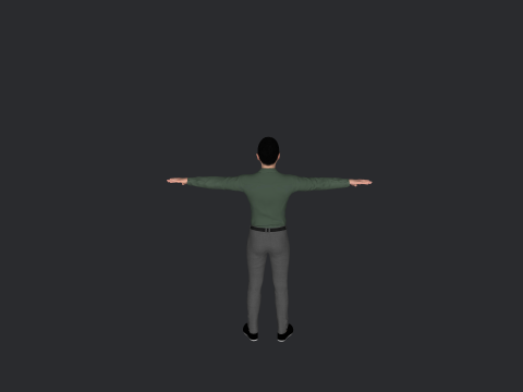 Alejandro Sanz Hyper Realistic Full Body Rigged Character Modello 3D