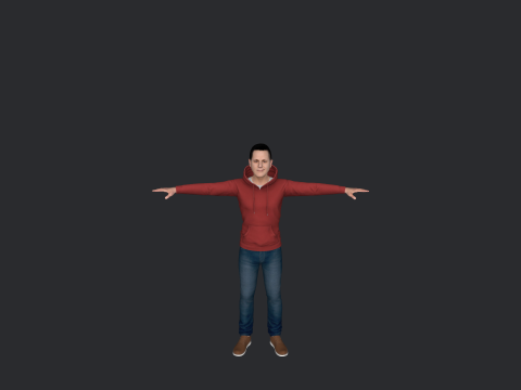 Alejandro Sanz Hyper Realistic Full Body Rigged Character Modello 3D