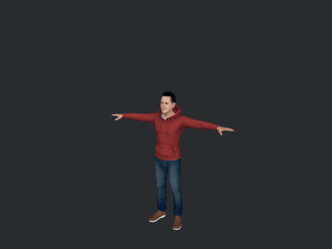 Alejandro Sanz Hyper Realistic Full Body Rigged Character Modello 3D