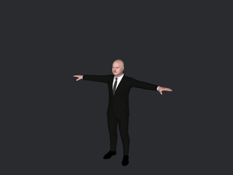 Alexander Lukashenko Hyper Realistic Full Body Rigged Character 3Dモデル