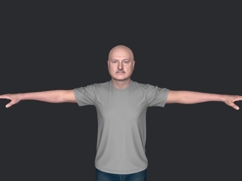Alexander Lukashenko Hyper Realistic Full Body Rigged Character 3Dモデル