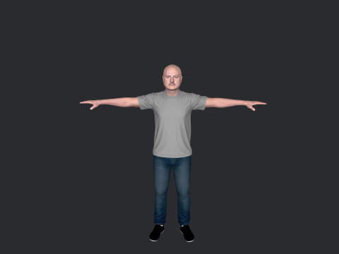 Alexander Lukashenko Hyper Realistic Full Body Rigged Character 3Dモデル
