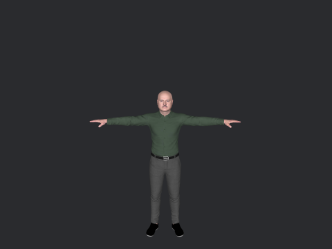 Alexander Lukashenko Hyper Realistic Full Body Rigged Character 3Dモデル