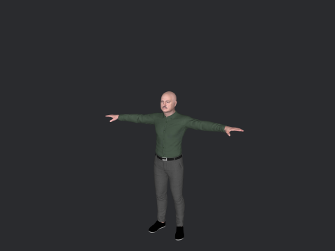 Alexander Lukashenko Hyper Realistic Full Body Rigged Character 3Dモデル