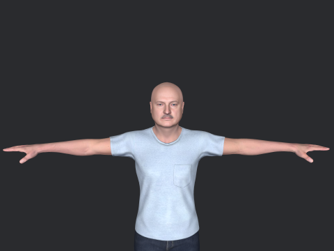 Alexander Lukashenko Hyper Realistic Full Body Rigged Character 3Dモデル