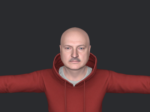 Alexander Lukashenko Hyper Realistic Full Body Rigged Character 3Dモデル