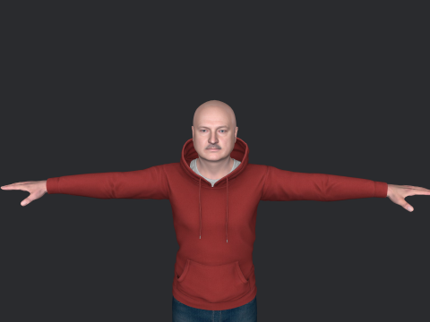 Alexander Lukashenko Hyper Realistic Full Body Rigged Character 3Dモデル