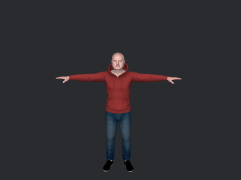 Alexander Lukashenko Hyper Realistic Full Body Rigged Character 3Dモデル