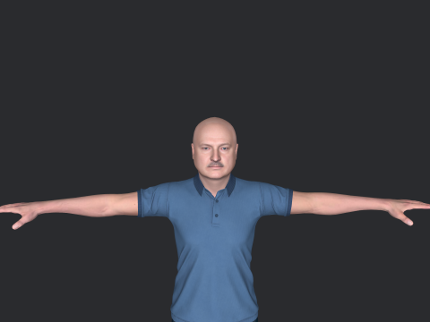 Alexander Lukashenko Hyper Realistic Full Body Rigged Character 3Dモデル