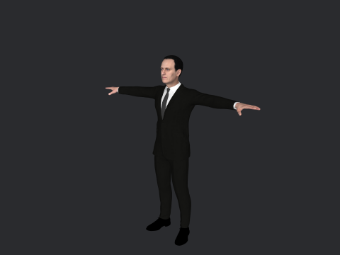 Alexey Navalny Hyper Realistic Full Body Rigged Character 3Dモデル