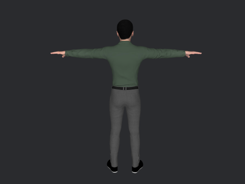 Alexey Navalny Hyper Realistic Full Body Rigged Character 3Dモデル