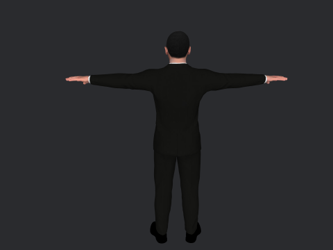 Allen Chastanet Hyper Realistic Full Body Rigged Character 3Dモデル
