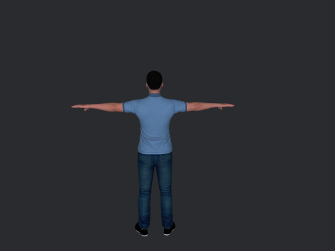 Allen Iverson Hyper Realistic Full Body Rigged Character Modelo 3D