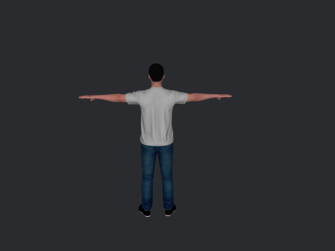 Allen Iverson Hyper Realistic Full Body Rigged Character Modelo 3D