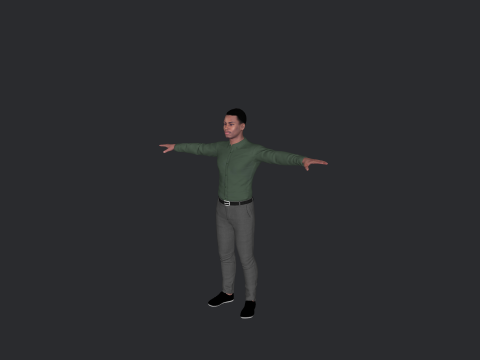 Allen Iverson Hyper Realistic Full Body Rigged Character Modelo 3D