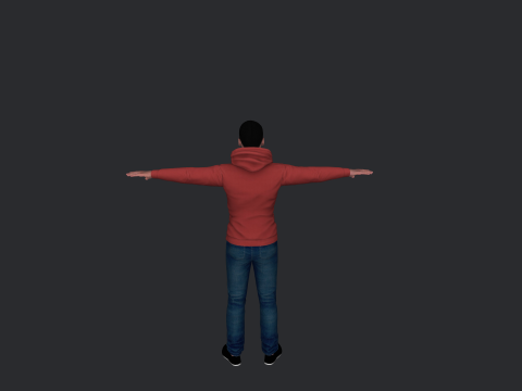 Allen Iverson Hyper Realistic Full Body Rigged Character Modelo 3D