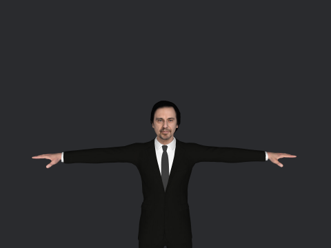 Al Pacino Hyper Realistic Full Body Rigged Character 3Dモデル