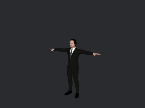 Al Pacino Hyper Realistic Full Body Rigged Character 3Dモデル