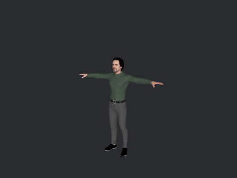 Al Pacino Hyper Realistic Full Body Rigged Character 3Dモデル