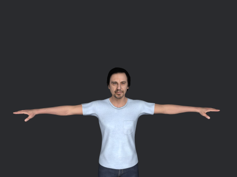Al Pacino Hyper Realistic Full Body Rigged Character 3Dモデル
