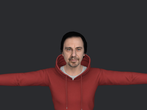 Al Pacino Hyper Realistic Full Body Rigged Character 3Dモデル