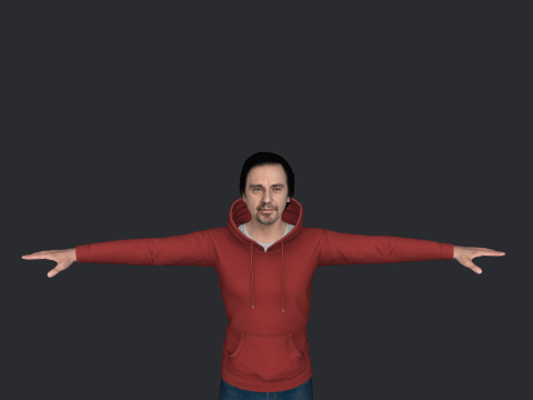 Al Pacino Hyper Realistic Full Body Rigged Character 3Dモデル