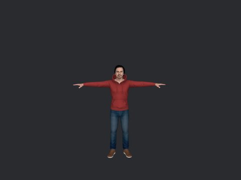 Al Pacino Hyper Realistic Full Body Rigged Character 3Dモデル