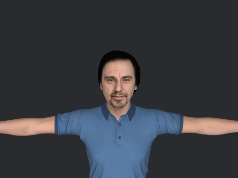 Al Pacino Hyper Realistic Full Body Rigged Character 3Dモデル