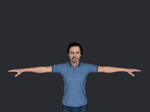 Al Pacino Hyper Realistic Full Body Rigged Character 3Dモデル
