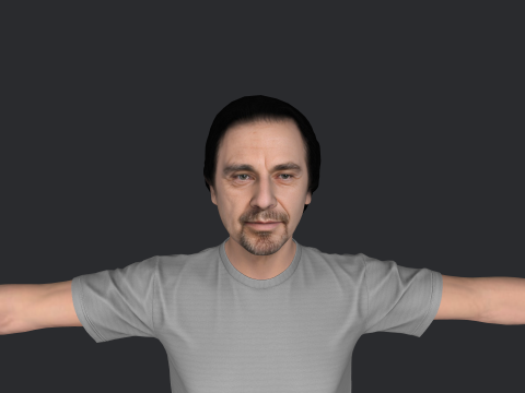 Al Pacino Hyper Realistic Full Body Rigged Character 3Dモデル