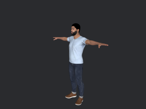 Anthony Davis Hyper Realistic Full Body Rigged Character 3Dモデル