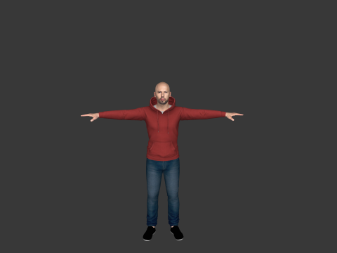 Anthony Davis Hyper Realistic Full Body Rigged Character 3Dモデル