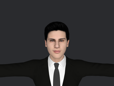 Anthony Padilla Hyper Realistic Full Body Rigged Character 3Dモデル