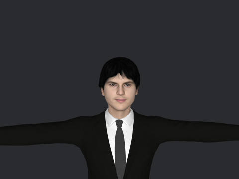Ashton Kutcher Hyper Realistic Full Body Rigged Character 3Dモデル