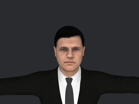 Babe Ruth Hyper Realistic Full Body Rigged Character 3Dモデル