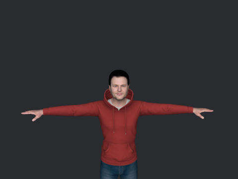Blake Shelton Hyper Realistic Full Body Rigged Character 3D मॉडल