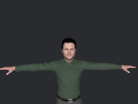 Blake Shelton Hyper Realistic Full Body Rigged Character 3D मॉडल