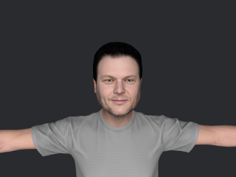 Blake Shelton Hyper Realistic Full Body Rigged Character 3D मॉडल