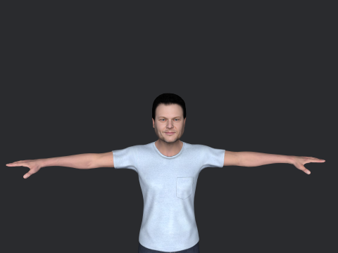 Blake Shelton Hyper Realistic Full Body Rigged Character 3D मॉडल