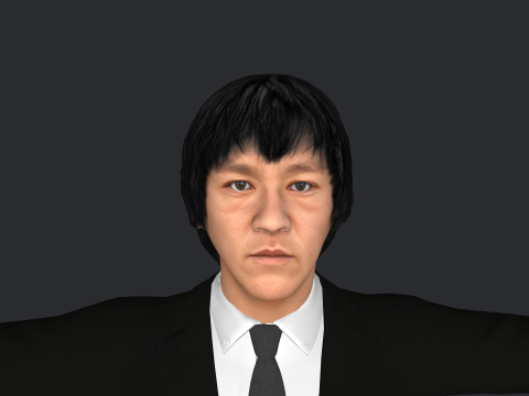 Bruce Lee Hyper Realistic Full Body Rigged Character 3Dモデル