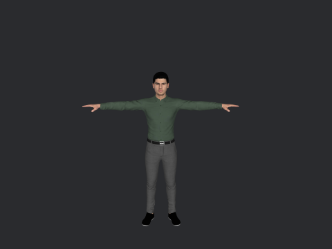 Carlos Alcaraz Hyper Realistic Full Body Rigged Character Modelo 3D