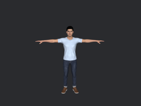 Carlos Alcaraz Hyper Realistic Full Body Rigged Character Modelo 3D
