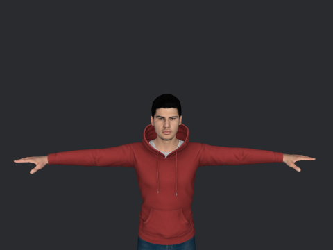 Carlos Alcaraz Hyper Realistic Full Body Rigged Character Modelo 3D