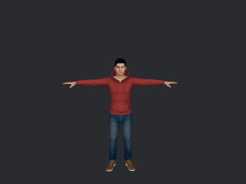 Carlos Alcaraz Hyper Realistic Full Body Rigged Character Modelo 3D