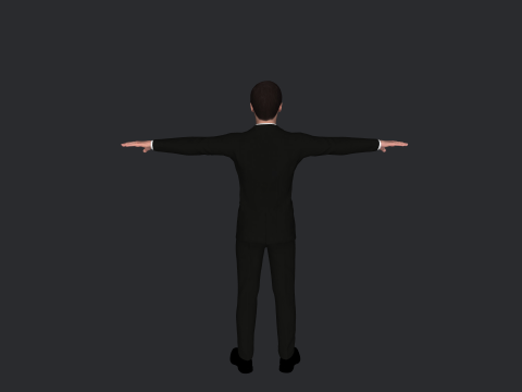 Chris Hemsworth Hyper Realistic Full Body Rigged Character 3D Model